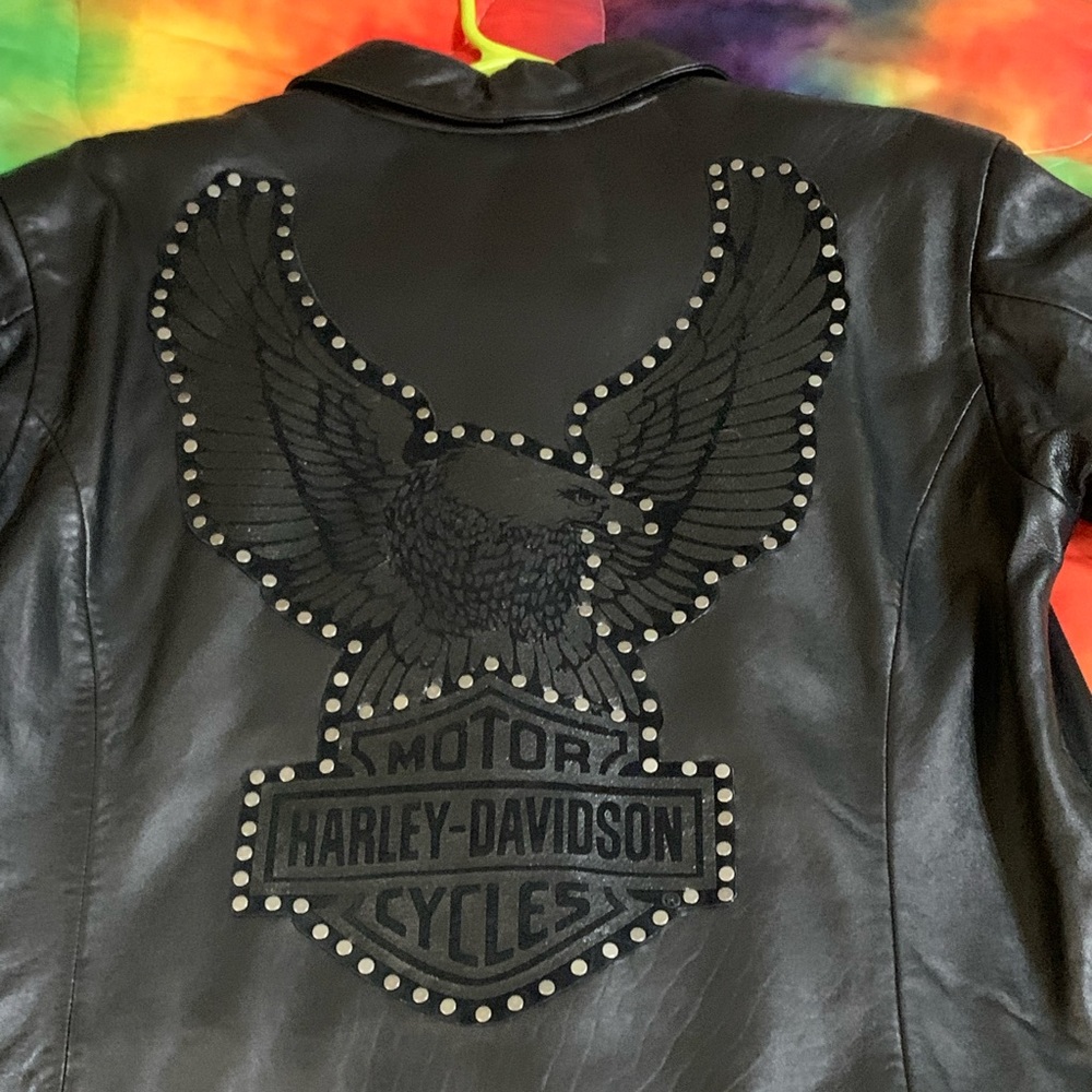 Size L leather HD jacket